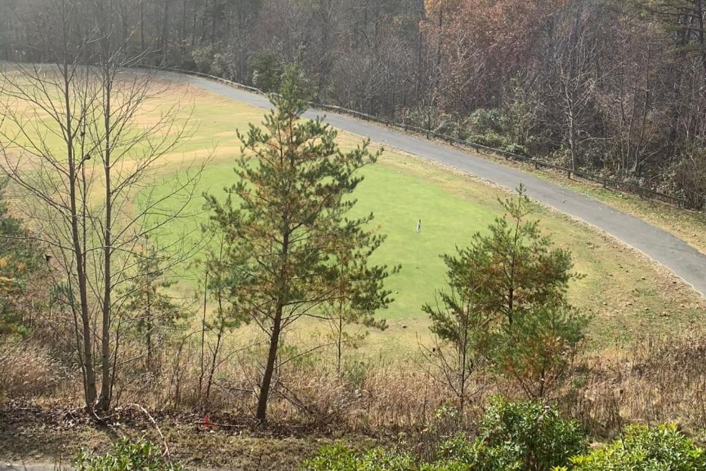 Condo With Stunning Mountain And 6Th Green Views Near Harrahs Cherokee Bryson City Whittier Exterior foto
